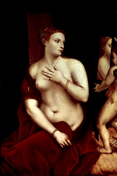 Venus in Front of the Mirror by Tiziano Vecelli